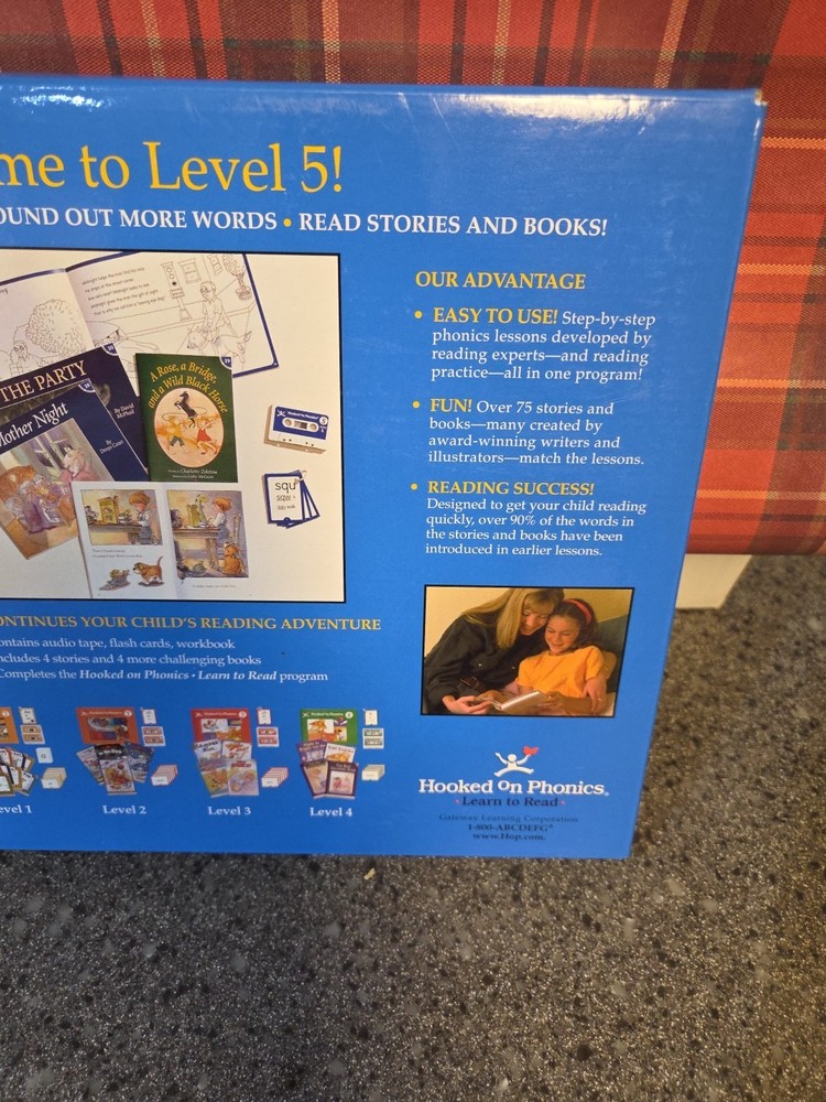 Hooked On Phonics- Level 5. Open Box But Brand New