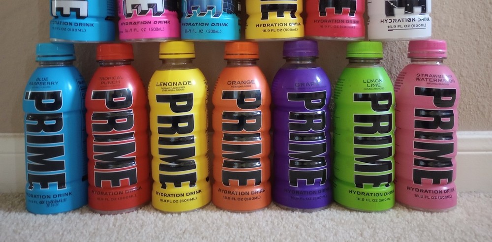 Empty Prime Bottle Bundle (17 Bottles)