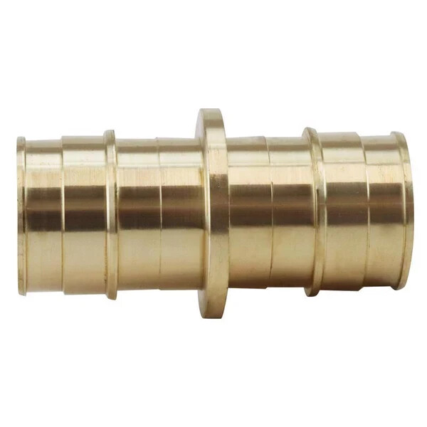 Brass 3/4" PEX Crimp Coupling