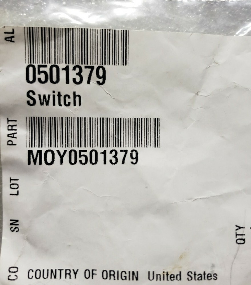 MICRO SWITCH MOYER DIEBEL # 0501379