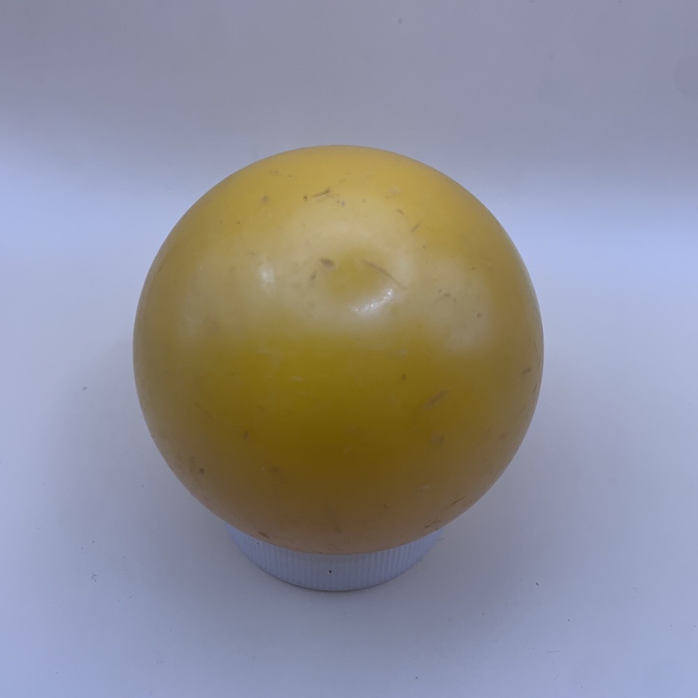 Vintage Replacement Pool Ball Billiards Yellow Solid #1 Ball 2 1/4" Diameter