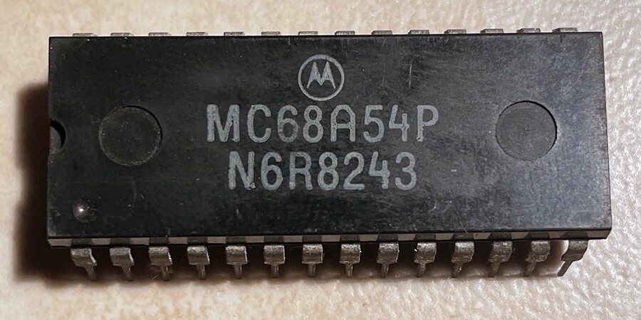 Motorola MC68A54P 6854 Advanced Data Link Controller