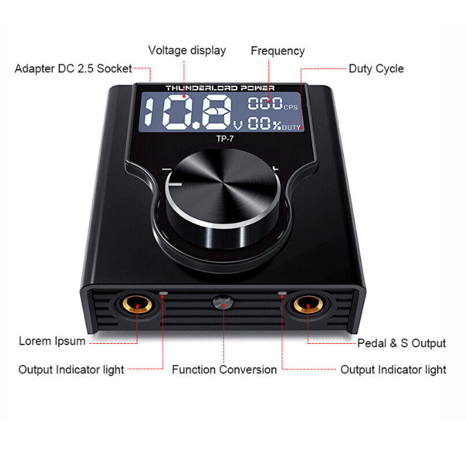 LCD Tattoo Power Supply