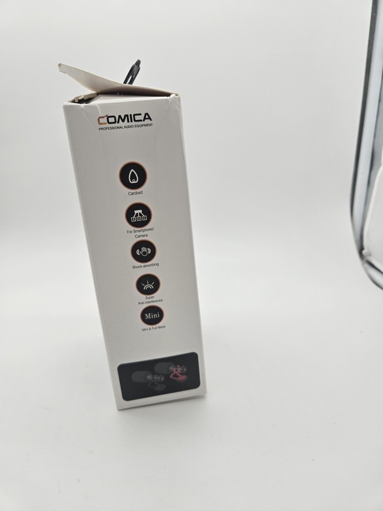 Camera Microphone,Comica CVM-VM10II Professional Video Microphone w/ Shock Mount