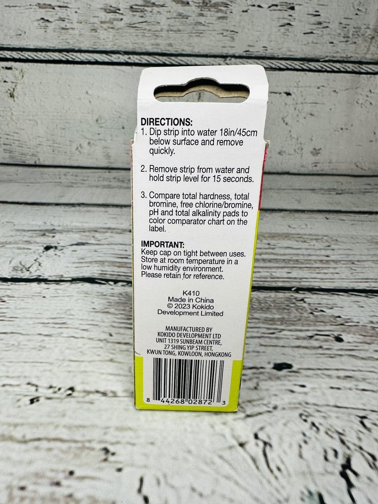 Kokido Pool And Spa 5 Way Test Strips - 50 Strips