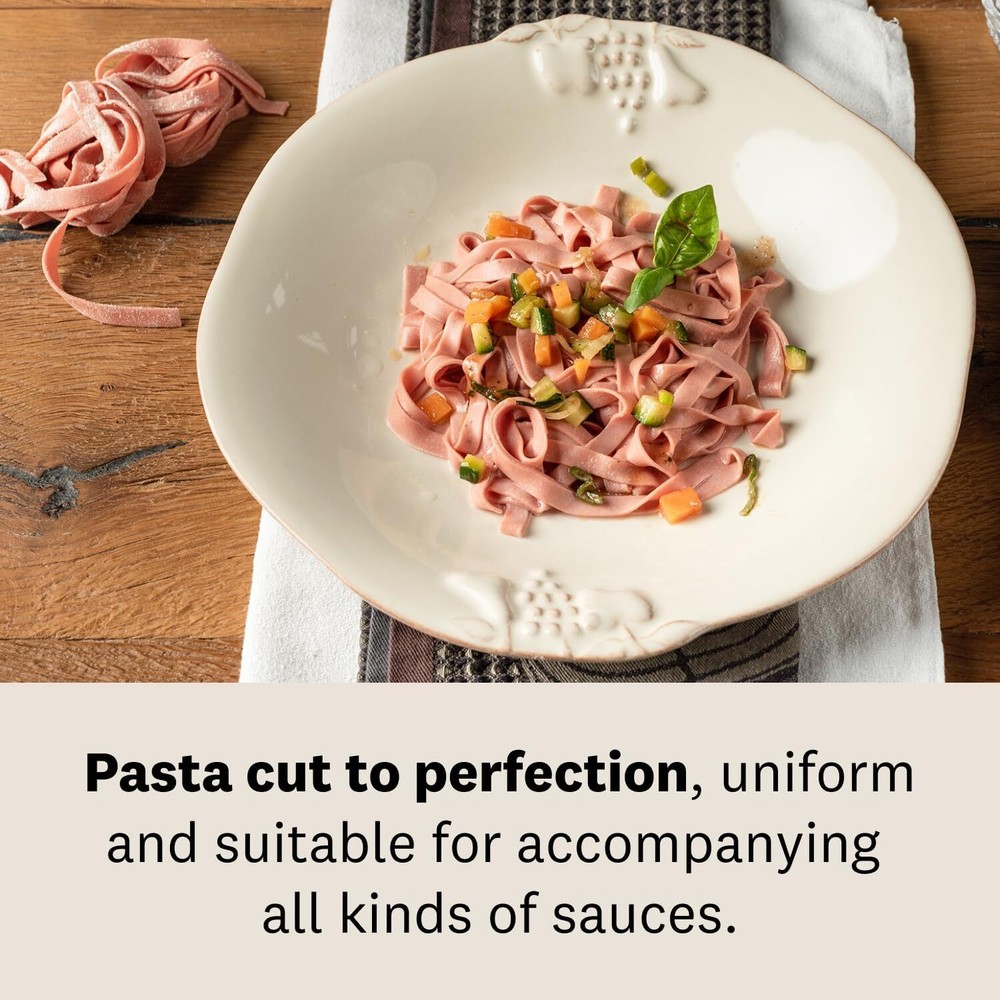 Stainless Fresh Pasta Maker Roller Machine for Spaghetti Noodle Kitchen Tool US