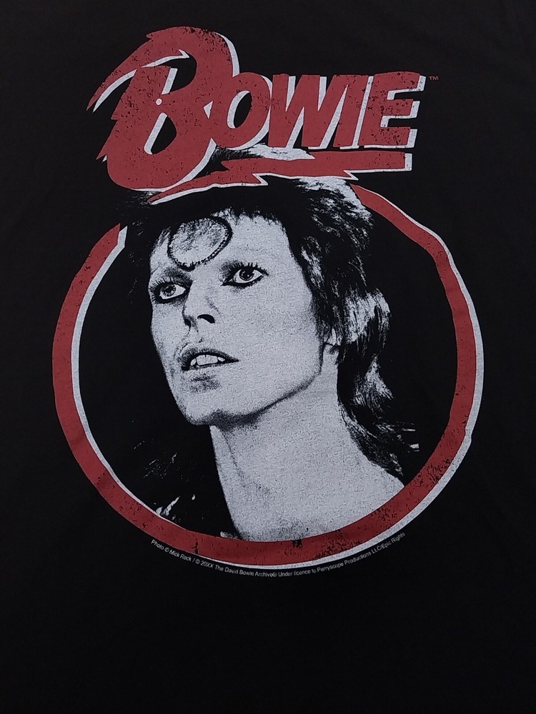 David Bowie Licenced Official T-shirt Medium
