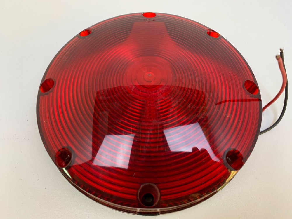 KD 744 7" Red Light **2 WIRE** School Bus