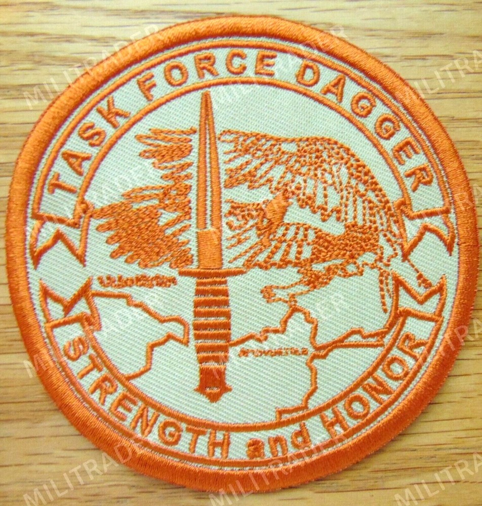 US Special Forces Afghanistan (CJSOTF) Task Force Dagger Patch (Desert) 1
