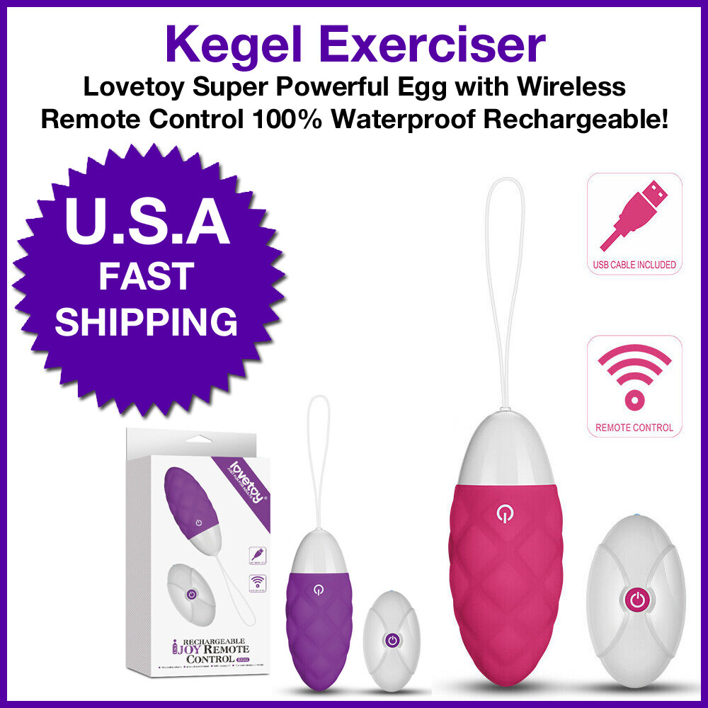 Kegel Exerciser Pelvic Floor Vaginal Bladder Control Waterproof Rechargeable
