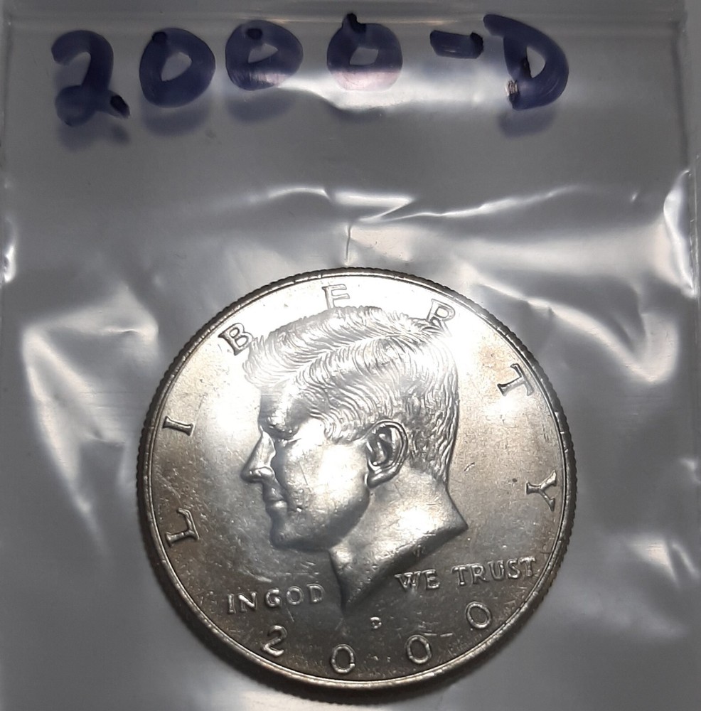2000-D Kennedy Half Dollar.