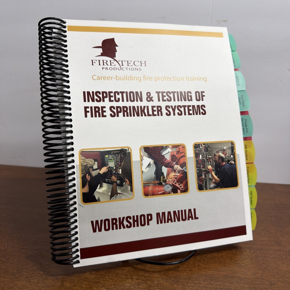 Fire Tech - Inspection & Testing Of Fire Sprinkler Systems Firefighter Manual