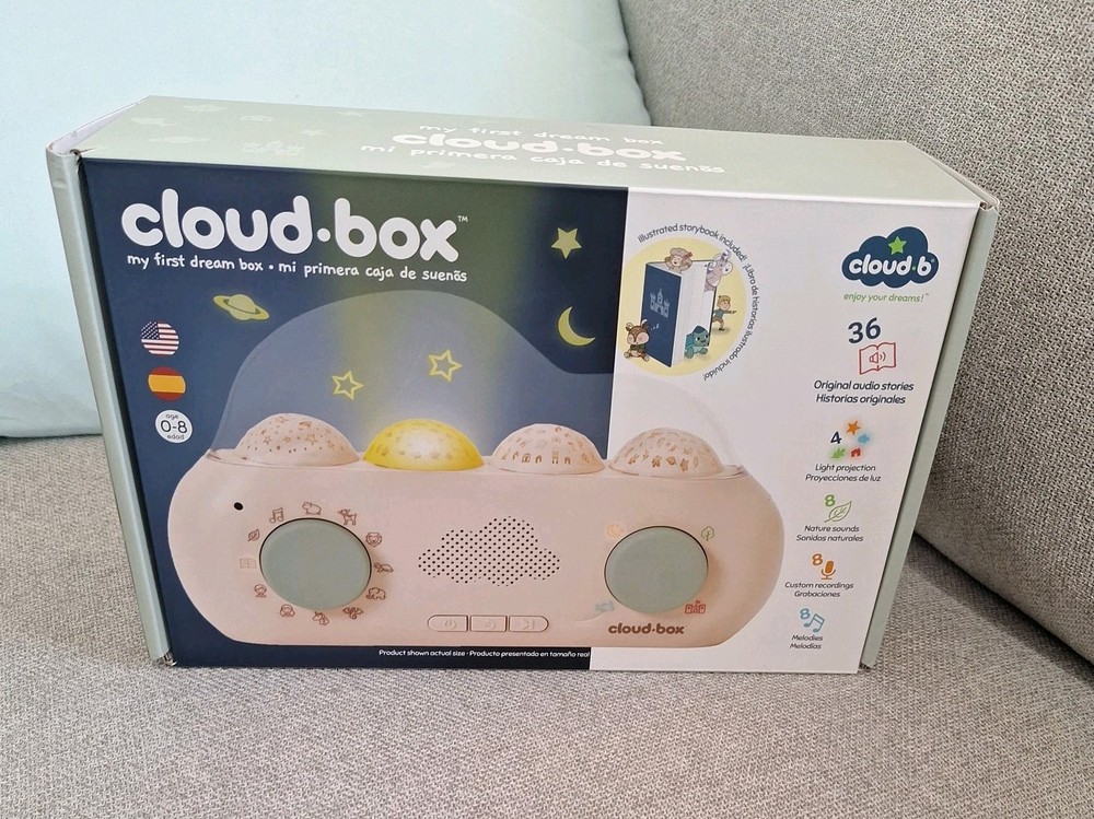 CloudBox – My First Dream Box Nightlight Projector & Storyteller Cloud B