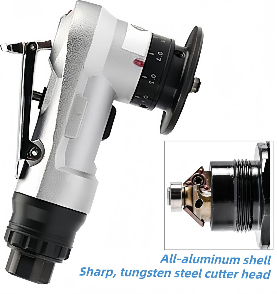 45 Degree Pneumatic Chamfering Tool, Mini Metal Working Fabrication Air Tool, An
