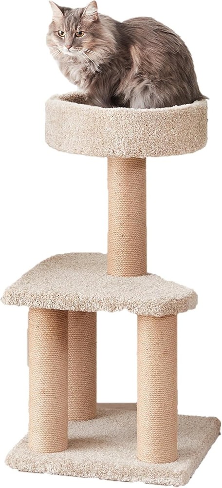 Cat Tree Indoor Cat & Kittens Multi-Level Climbing Activity Tower W/ Scratching