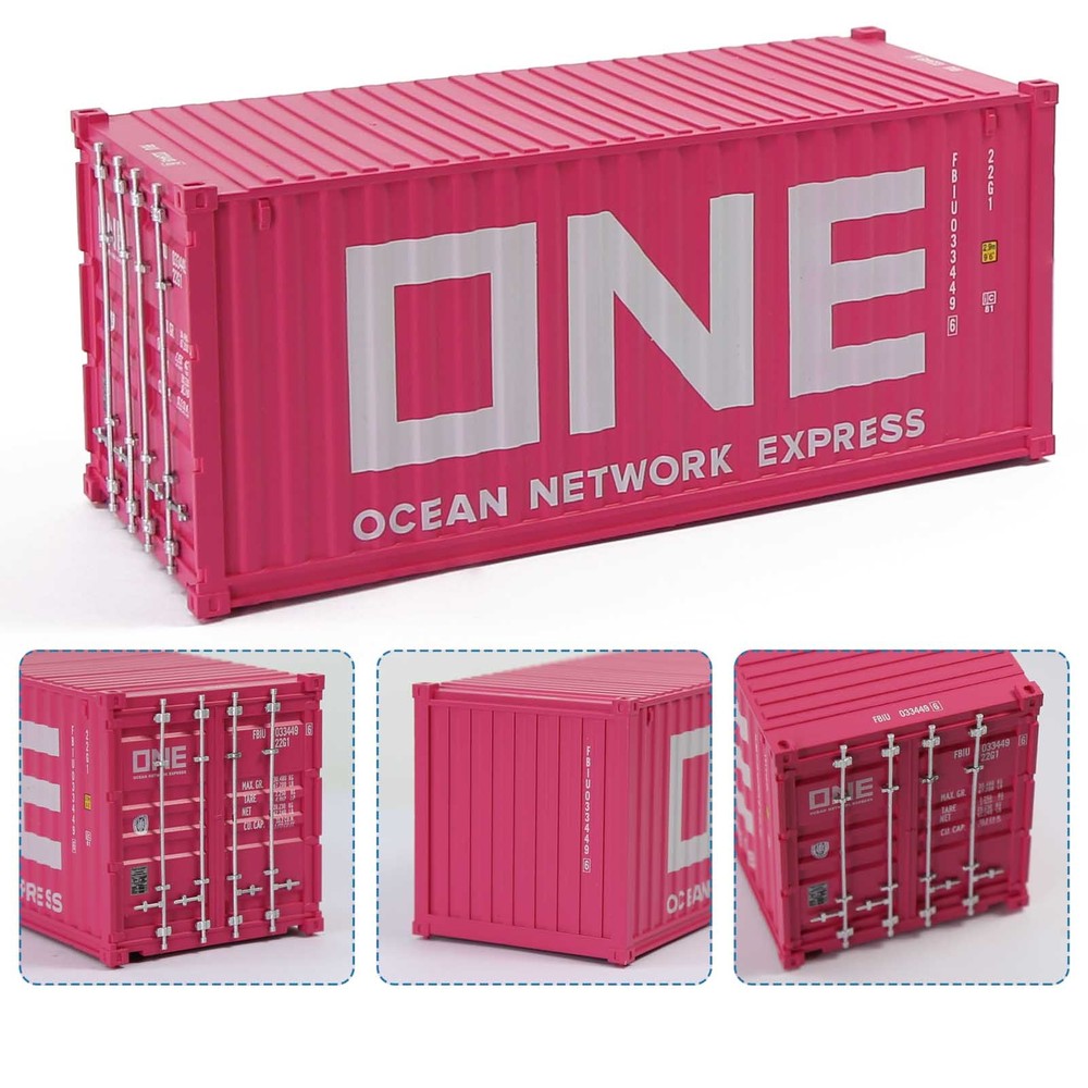 Evemodel O Scale 20ft Shipping Container 20' Cargo Box for Model Railway C4320