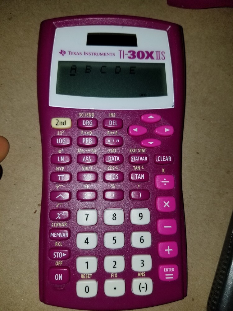 Texas Instruments TI-83 Graphing Calculator & Ti-30xiis Read Description