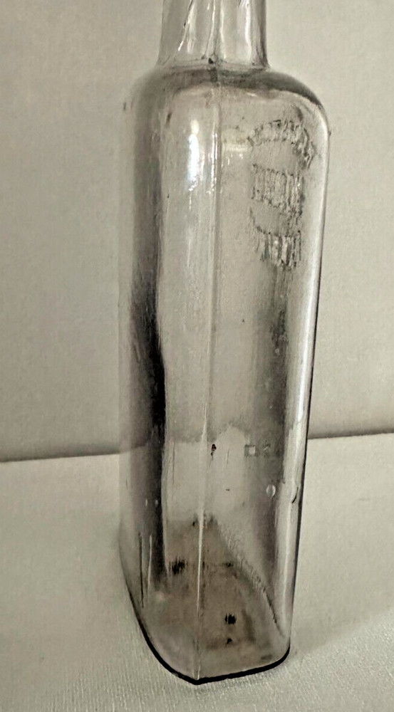 Antique half pint bottle - Honest Registered Half-Pint