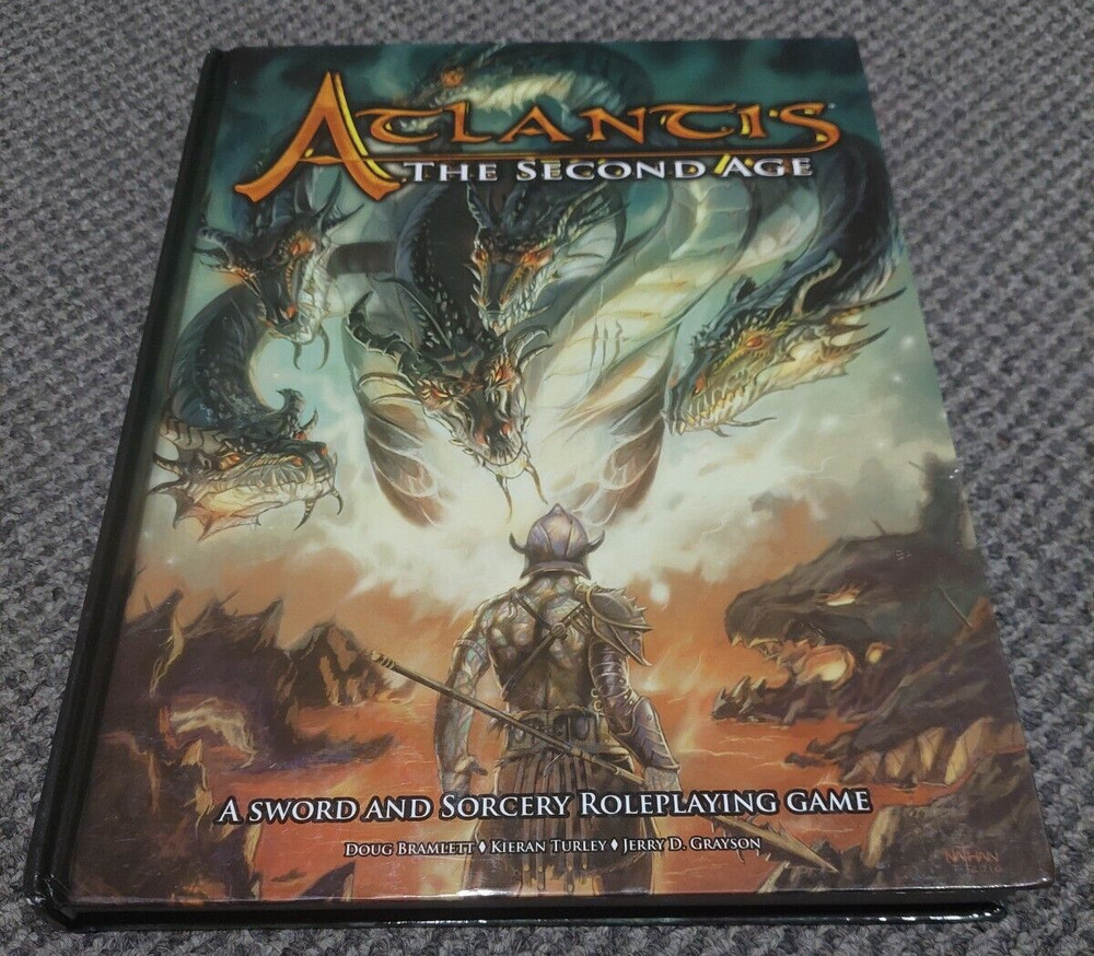 Atlantis The Second Age Roleplaying Game Core Rulebook - KHP022