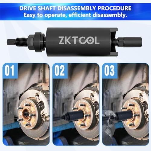 Drive Shaft Puller Extractor Tool Set Compatible with BMW Porsche Subaru VW