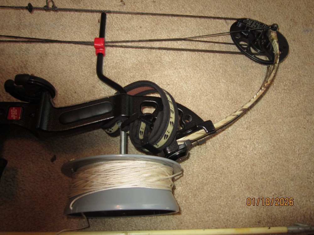 PSE Mini Burner Camo Compound Bow w/Case & Accessories Bowfishing More!!!