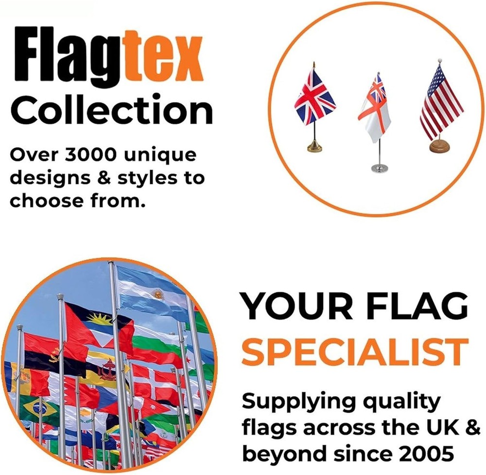 Double-Sided Remembrance Flag 3ft x 2ft - Brass Eyelets for Security