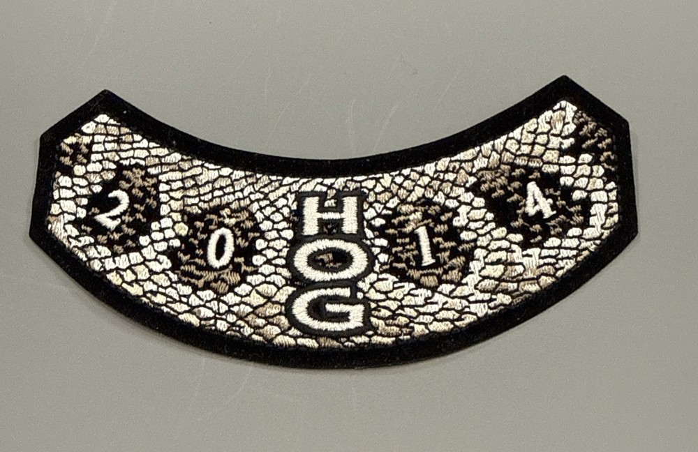 2014 Harley-Davidson HOG Rocker Patch