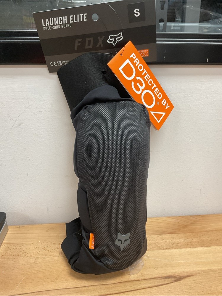 Fox Racing Launch Elite MTB Knee Guard Black | Small - Read Description