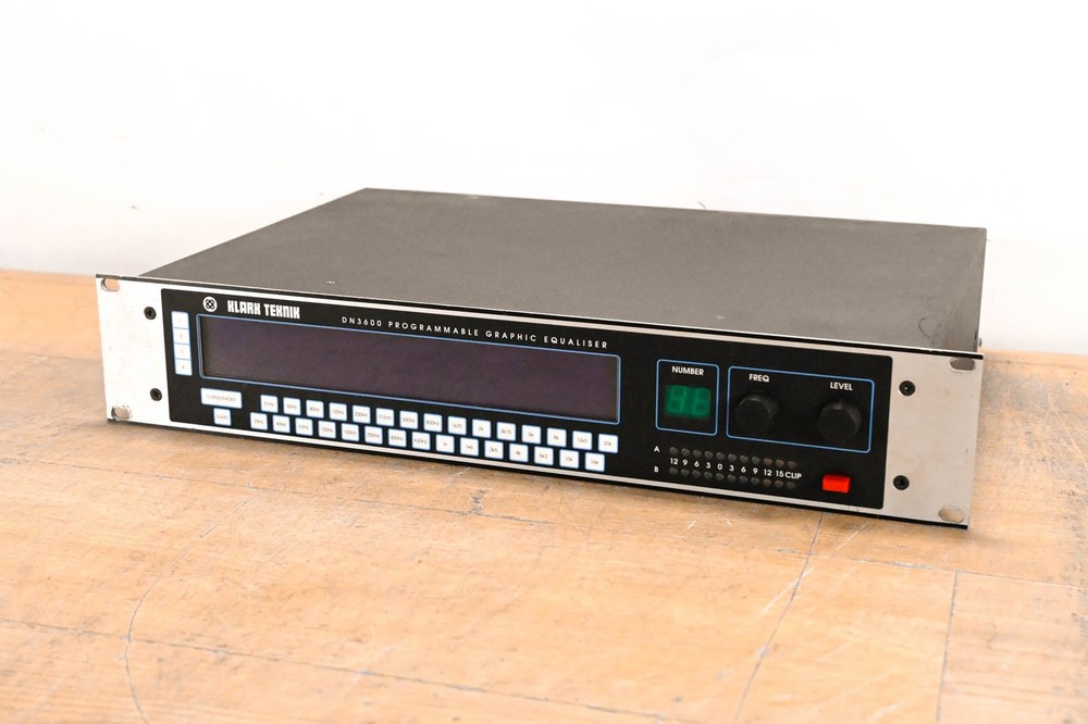 Klark Teknik DN3600 Programmable Graphic Equalizer CG01XTQ