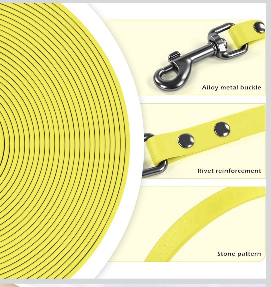 50ft biothane leash