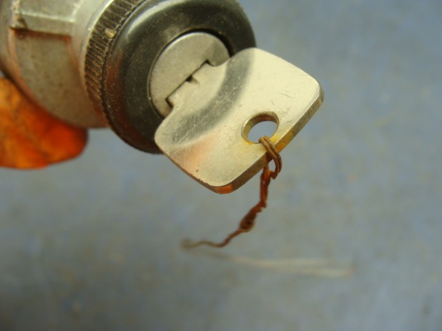 POLLAK IGNITION SWITCH WITH KEY PULL FROM POWERBOSS PB45LP FLOOR SWEEPER