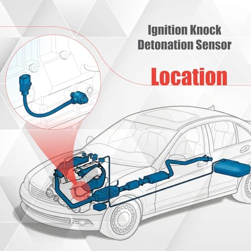 Ignition Knock Detonation Sensor Compatible with Civic 2006-2011 S2000 2006