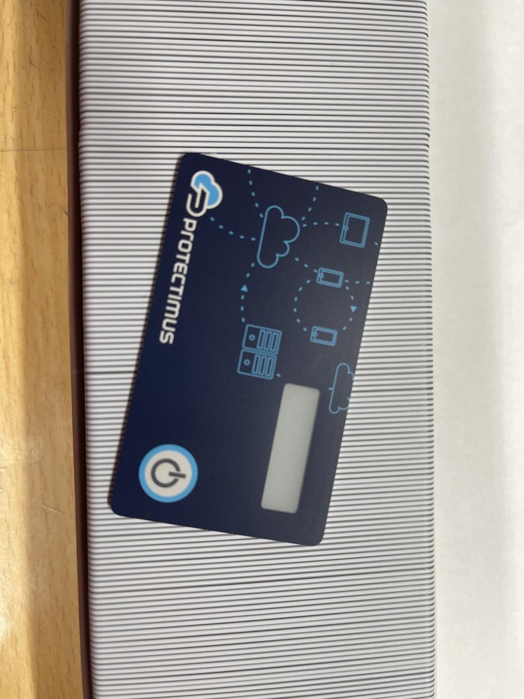 Protectimus Slim MINI NFC Security Token TOTP OATH PROTECTIMUSSLIMMINI