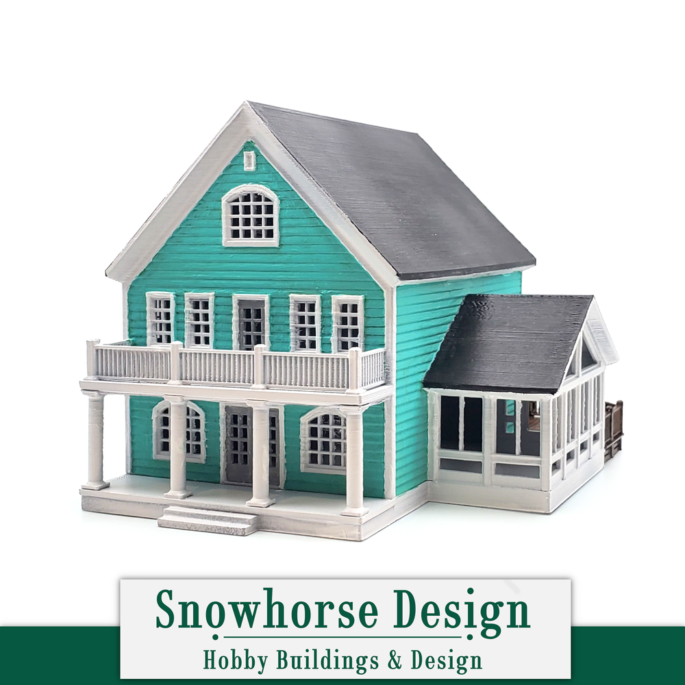 Clearwater Cabin | Shoreline Collection (HO Scale 1:87)