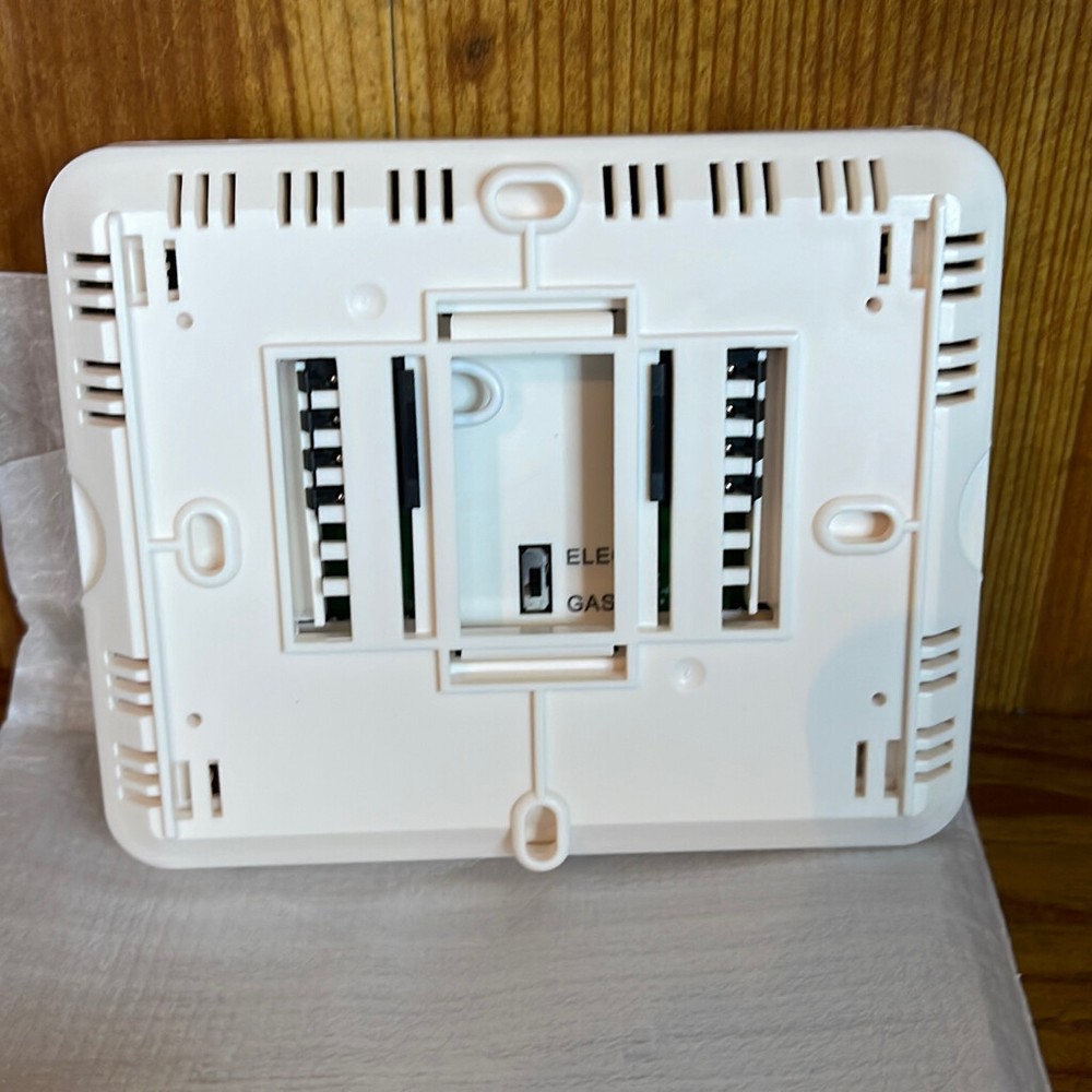 Non Programmable Thermostat for Home 1 Heat/1 Cool Off White