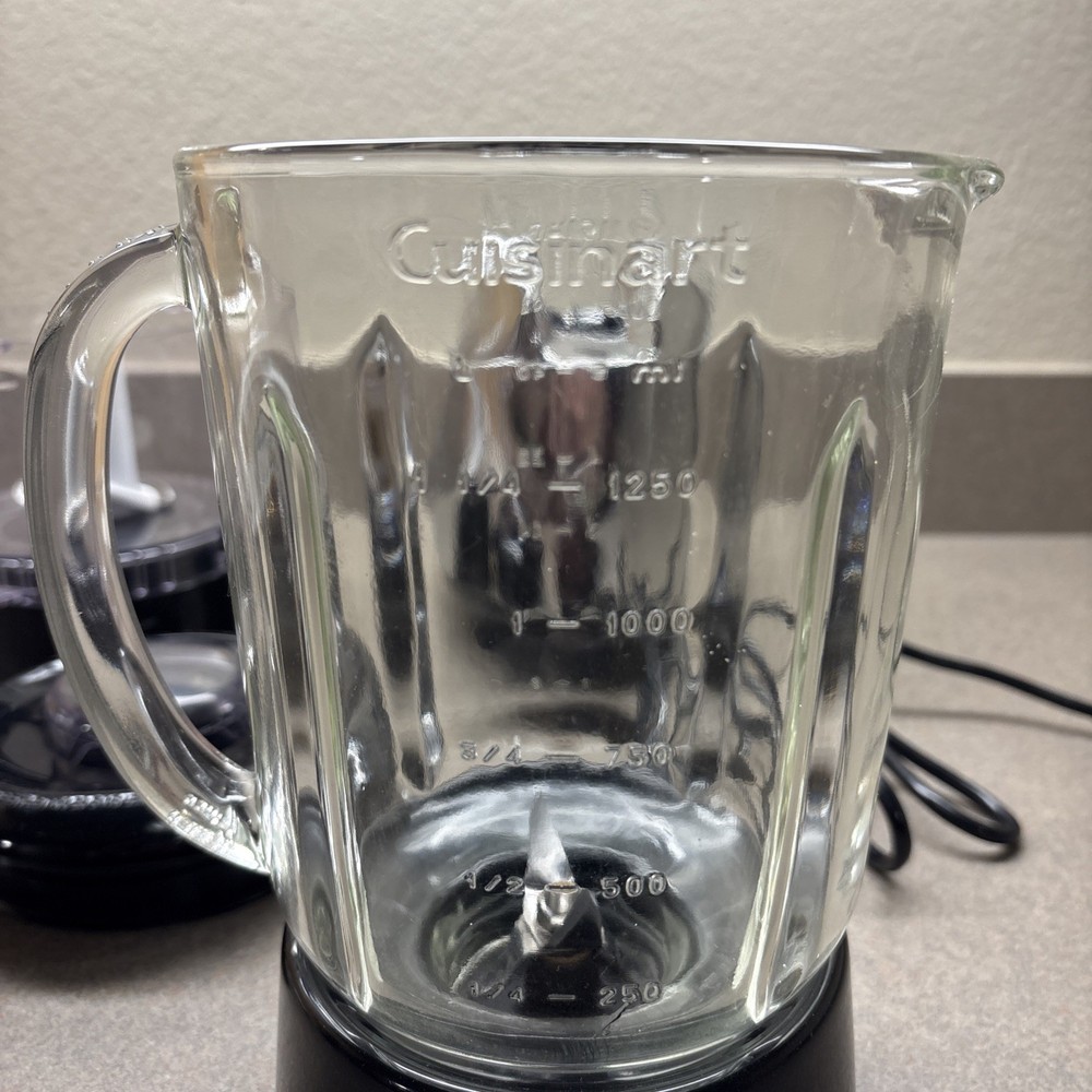 Cuisinart Smart Power Duet, Blender/Food Processor BFP-703CH Black & Crome base