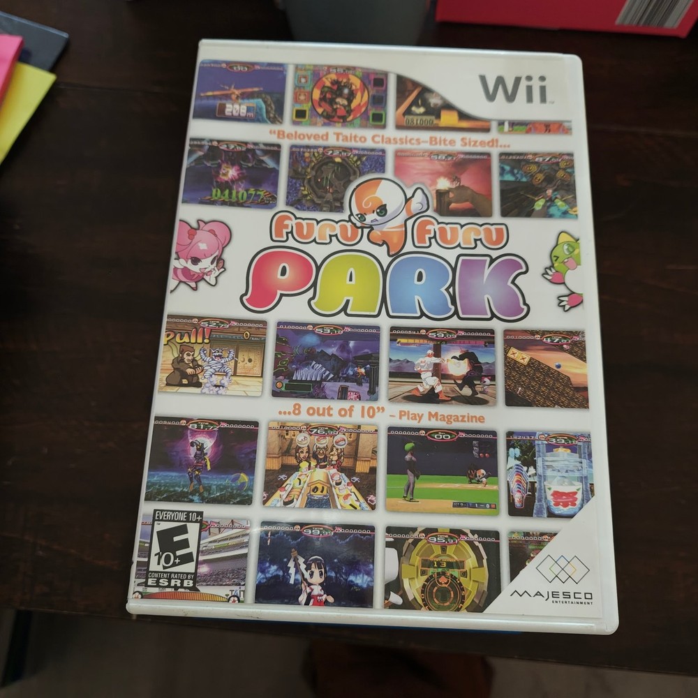 Furu Furu Park Standard Case Wii Multi-Game Compilation