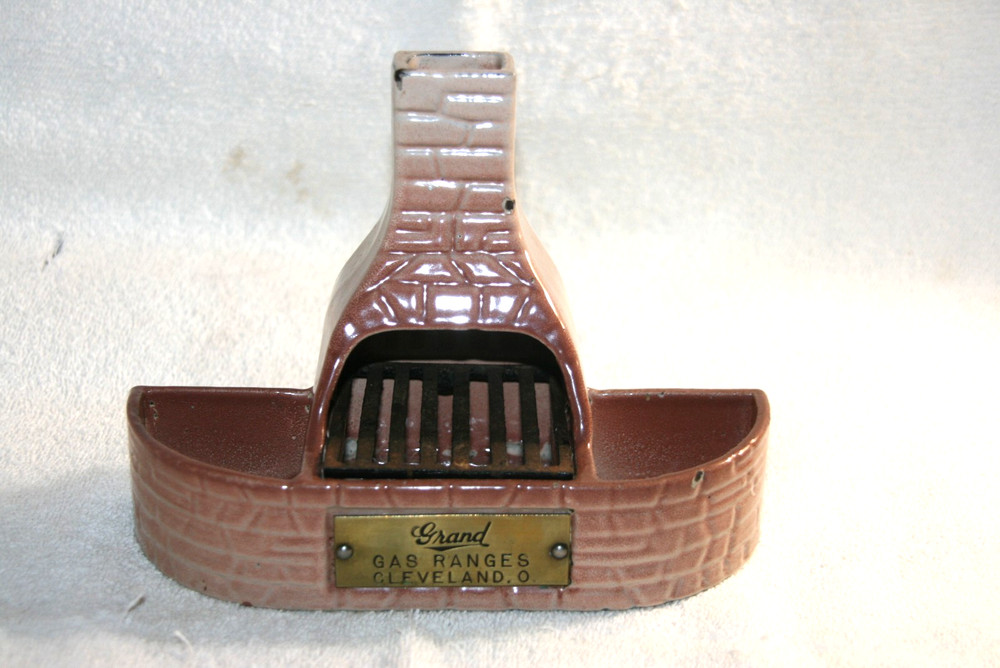 1920'S GRAND APPLIANCE GAS RANGE MATCH HOLDER