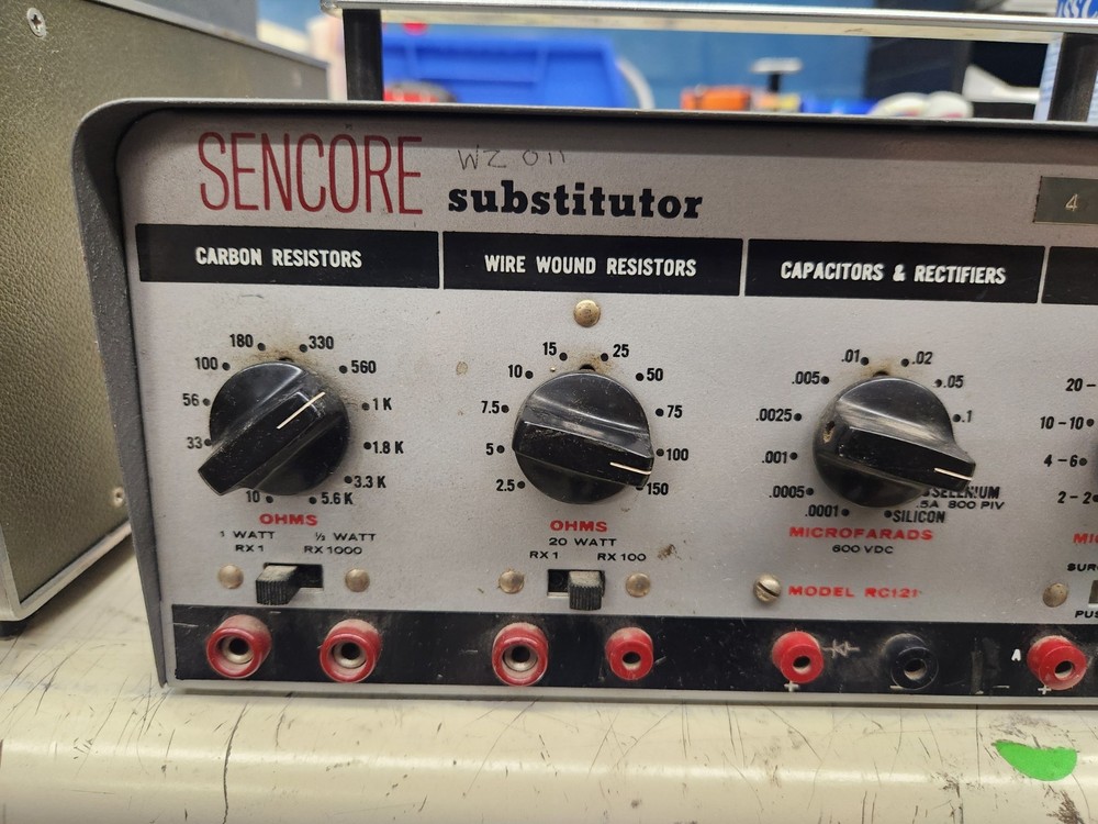 Vintage Sencore Substitutor RC121 Test Unit