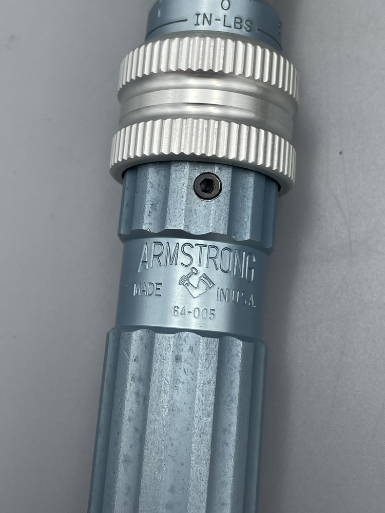 Armstrong Torque Screwdriver 64-004 Click Torque
