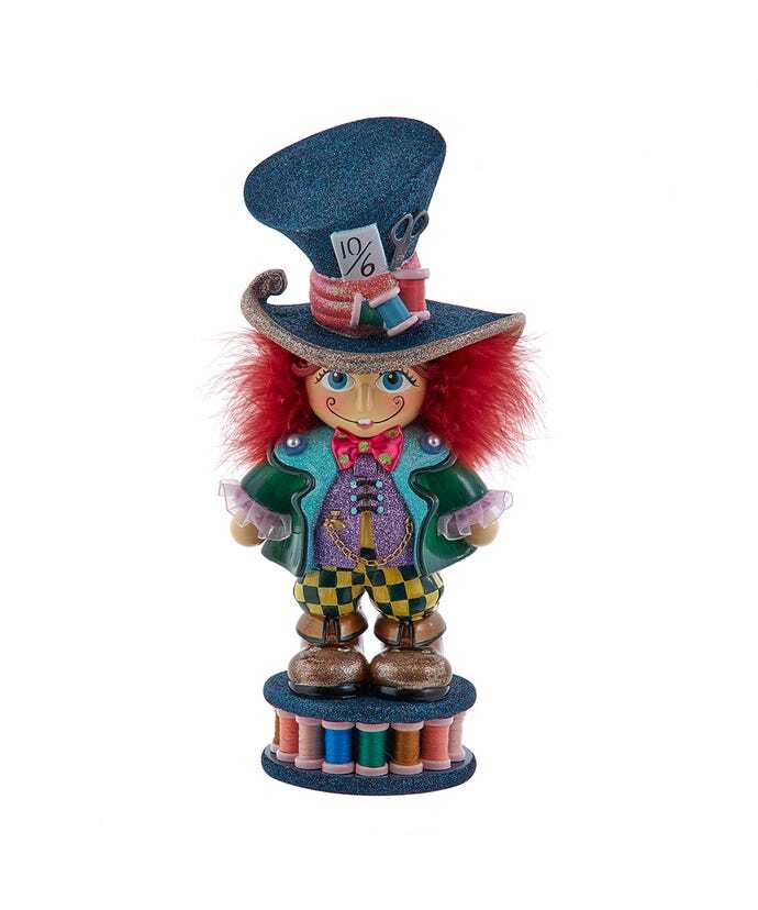 13" Hollywood Nutcrackers™ Mad Hatter Nutcracker HA0761 w