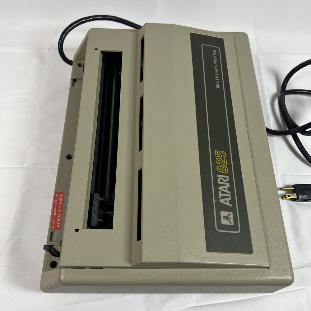 Vintage Atari 825 80 Column Printer UNTESTED - AS-IS