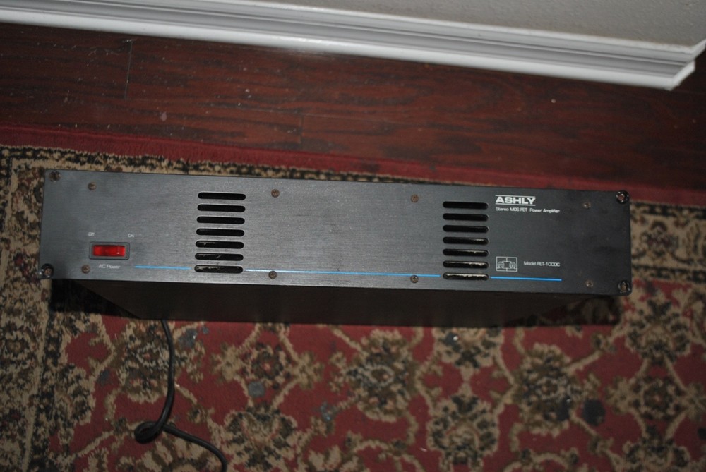 ashley model 1000c power amplifier