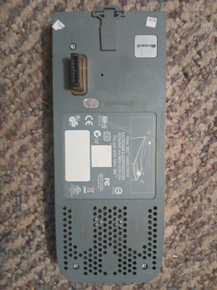 Authentic Microsoft XBOX 360 20GB Hard Drive