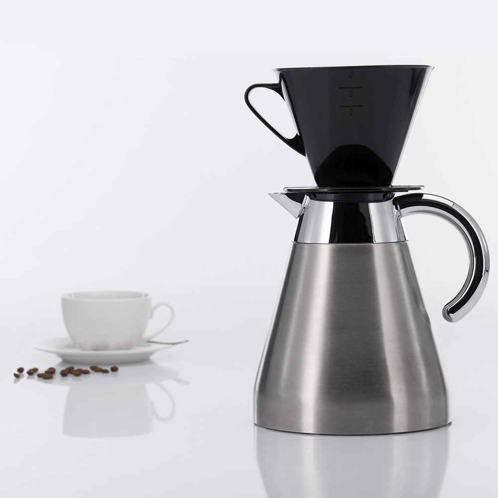 Coffee Filter Cone Four, A, Black