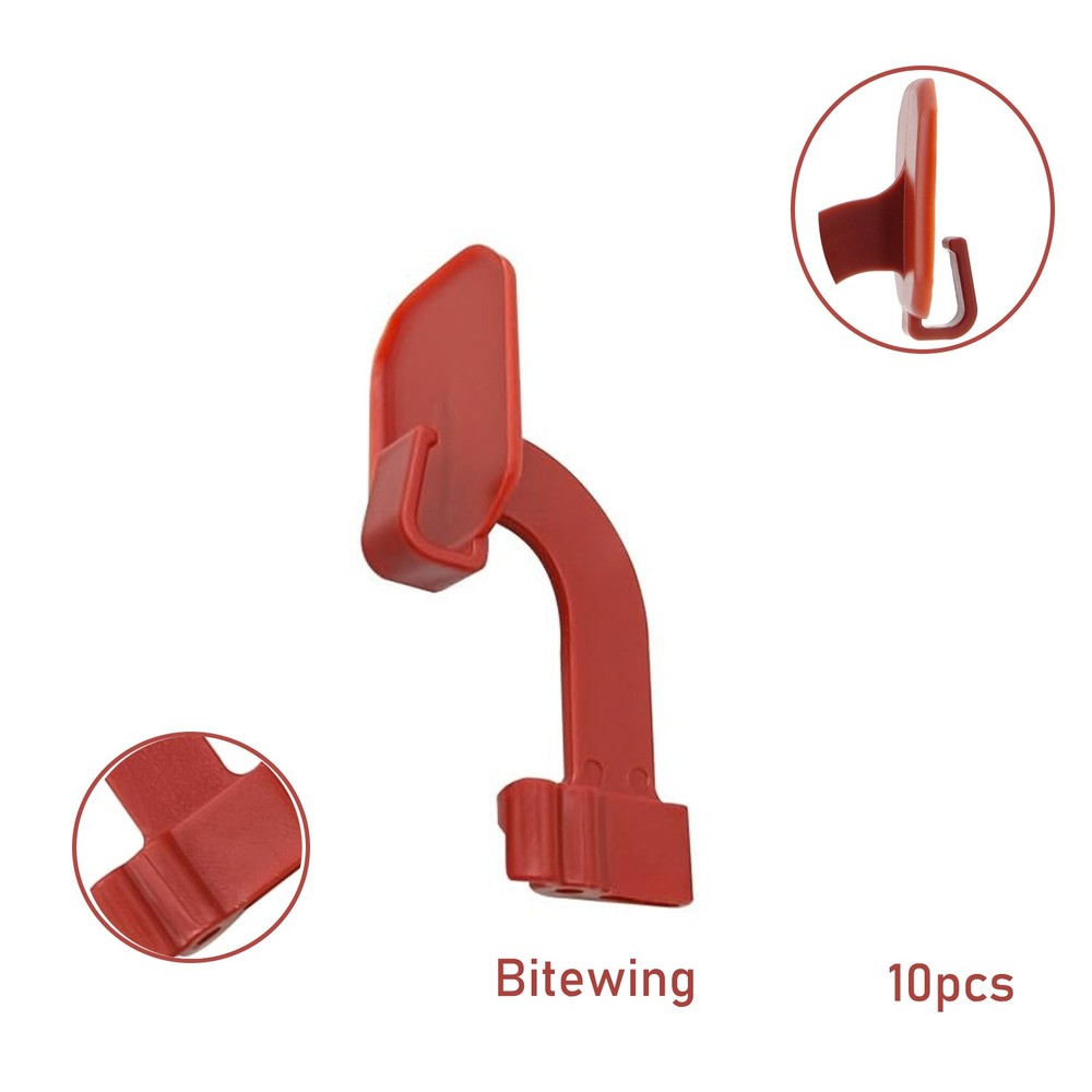 10 pcs Autoclavable Digital Bitewing Sensor Holder Red