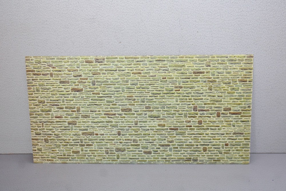Faller 552/6 Decorative Plate Sandstone Greenish Track H0