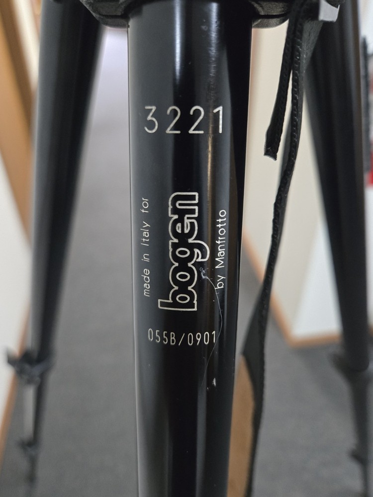 Bogen Manfrotto 3221 tripod w/ FLM Centerball 43FT Head