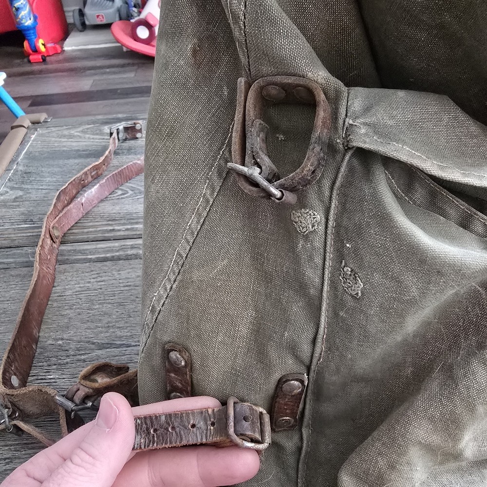 WWII German Army Rucksack With Frame