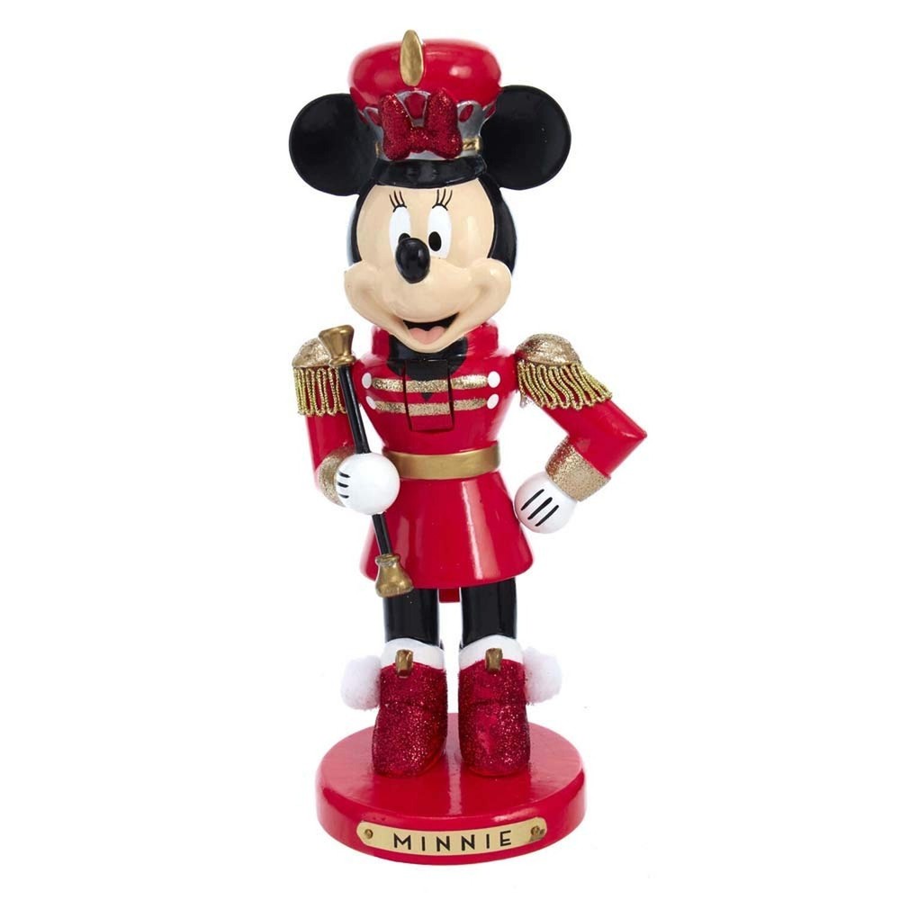 Kurt S. Adler 10-Inch Minnie Marching Band Nutcracker, Multi